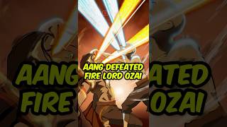 What Happened After Aang Defeated Fire Lord Ozai [upl. by Amalita]