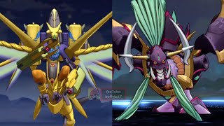 Digimon New Century  Diaboromon  Diablomon X Antibody amp Aegisdramon Digivolutions 超恶魔兽 X抗体 圣盾龙兽 [upl. by Corry]