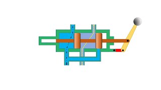 Directional Control Sliding Spool Valve Working  Hydraulic Valves [upl. by Chak]