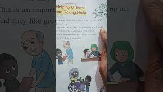 English Medium book class 1 book  Helping others and taking help [upl. by Saile]