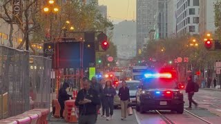 Woman fatally shot by security guard outside San Francisco Walgreens on Market Street [upl. by Mahseh64]