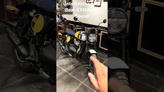 Royal Enfield Interceptor 650 Bear Exhaust Sound [upl. by Nosila]