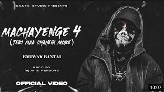 MACHAYENGE 4 EMIWAY NEW VERSION UNOFFICIAL VIDEO  Doom beat 2024 rap remix music [upl. by Ruhtracam]