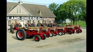 Amazing Collection of 12 1970 Model IHC Gold Demonstrator Tractors in Pine Island MN [upl. by Hardin819]