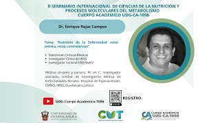 Nutrición de la Enfermedad Renal Crónica ERC retos y controversias [upl. by Khalsa714]