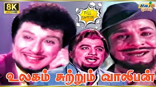 Ulagam Sutrum Valiban Movie 8K Full Comedy  M G Ramachandran  Thengai Srinivasan  Raj 8k Comedy [upl. by Yila]