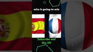 ek spanje vs frankrijk ek football soccer spanje france subscribe support [upl. by Licec]