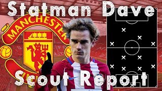 GRIEZMANN TO MANCHESTER UNITED  SCOUT REPORT [upl. by Nedi86]