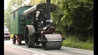 Fowler roller No21629 and a piston valve Aveling [upl. by Burck]