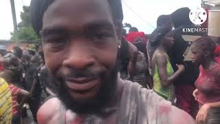 St David’s Jouvert 2022 Crochu to La tante junction Like share and subscribe [upl. by Nayd]