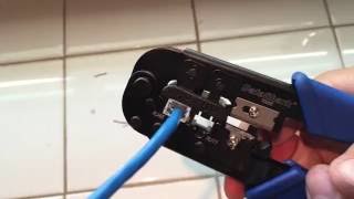 How to Crimp an Ethernet Cable [upl. by Rida294]