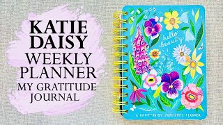 KATIE DAISY PLANNER 20202021 My Gratitude Journal [upl. by Ennaus976]