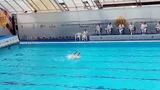 Artistic Swimming 2017CCMealhada Duet part [upl. by Argile]