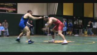 Carl Fronhofer dec James Yonushonis 185pound semifinals at NE Senior Regionals in freestyle [upl. by Acirat]