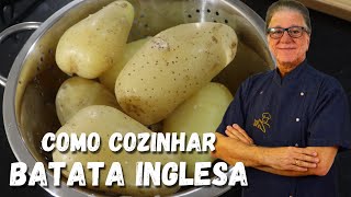 Como cozinhar BATATAS inglesas  Cozinha básica  Chef Zeca [upl. by Ardnuyek]