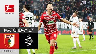 Cool Goal  FC Augsburg  Borussia Mgladbach 10  Highlights  Matchday 17 – 202223 [upl. by Notlaw983]