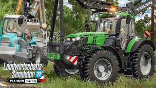 LS22 Platinum Edition FORSTMaschinen Fahrzeuge und Geräte  Farming Simulator 22 Platinum [upl. by Babcock940]