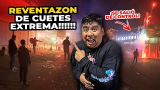 🧨💥HICIMOS UNA REVENTAZON de CUETES SALVADOREÑOS fue una locura 😰 [upl. by Dobb]