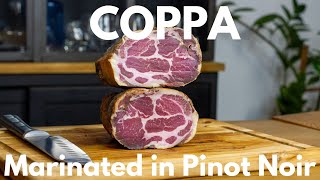 COPPA marinated with Red wine Pinot Noir [upl. by Ofori723]