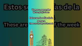 🎶 Learn the Days of the Week in Spanish 🎶 [upl. by Oknuj]