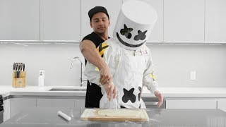 Cooking with Marshmello How To Make Pierogies Feat Vitaly [upl. by Eiramnna]