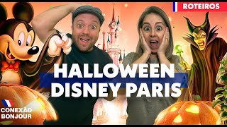 HALLOWEEN DISNEYLAND PARIS I ROTEIRO COMPLETO [upl. by Aivonas]