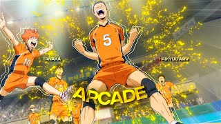 4K Haikyuu「AMVEdit」 Mental Strength Arcade [upl. by Osyth134]