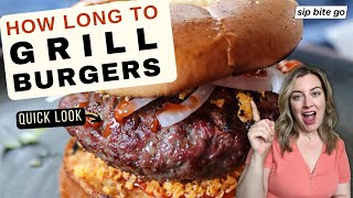 12 LB Grilled Burgers Recipe [upl. by Clorinda]