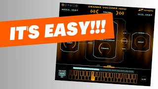 The CLEARSOUNDING Vocoder plugin that’s actually EASY to use Orange Vocoder Nano [upl. by Ortrud]