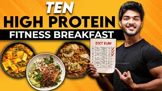 10 “EASY” High Protein Breakfast Options For A Week 150G PROTEIN  Tamil [upl. by Gaston]