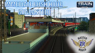 Frankfurt in a SBahn  SBahn RheinMain  BR 423  Train Simulator Classic [upl. by Dyrrej]