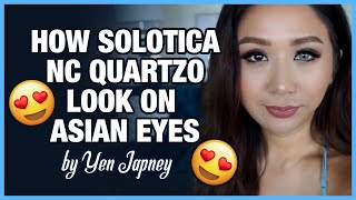 REVIEW HOW SOLOTICA NC QUARTZO LOOK ON ASIAN EYES [upl. by Akirehc]