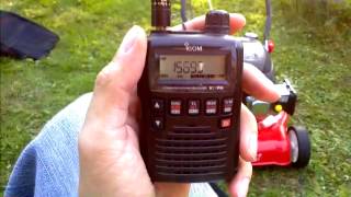 ICOM ICR6 Quick Test [upl. by Edric]