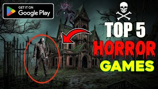 Top 5 Multiplayer HORROR Games for Android 2024  play with friends 😱 [upl. by Karly]