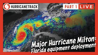 Live Coverage  Hurricane Milton remote from Florida  Camera Setup  Part 1 [upl. by Adriane]