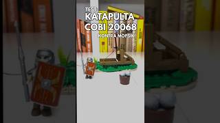 Rzymska katapulta z cobibricks kontra MOPSIK [upl. by Iatnahs616]