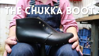 THE CHUKKA BOOT  LASTING PROCESS [upl. by Aggri]