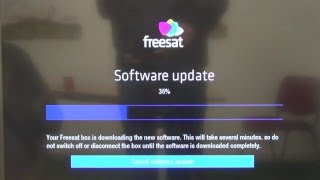 How to Perform Software Update on Humax HDR1100S Freesat Box [upl. by Nomzzaj]