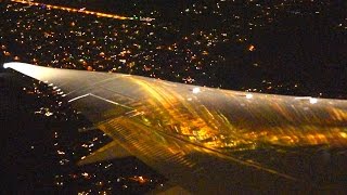 American 787 Spectacular Views At Night [upl. by Loux]