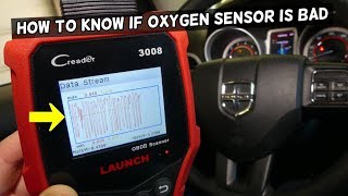 HOW TO KNOW IF OXYGEN SENSOR IS BAD TEST OXYGEN SENSOR [upl. by Galanti]