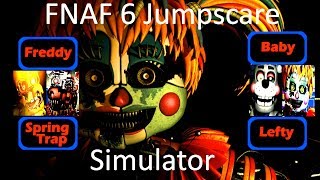 FNAF 6 Jumpscare Simulator [upl. by Aliakam821]