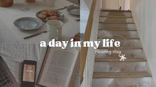 Preparing a wooden floor for LVT including STAIRS [upl. by Kiley]