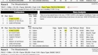 FAST Harness Handicapping  Putting It All Together [upl. by Holtorf]