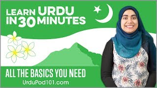 Learn Urdu in 30 Minutes  ALL the Basics You Need [upl. by Leeann23]