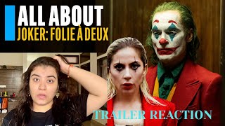 REACTION TO Joker Folie À Deux  Official Trailer [upl. by Dibb]