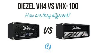 Diezel VH4 VS VHX100 Comparison How are they different diezel amplifier guitaramplifier [upl. by Oeniri]