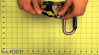 DMM Belay Master Carabiner  TreeStuffcom 360 View [upl. by Jase]