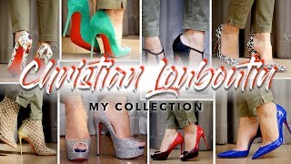 MY CHRISTIAN LOUBOUTIN HEEL COLLECTION  Sonal Maherali [upl. by Enairda]