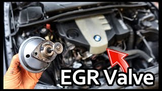 HOW TO CLEAN A BMW N47 EGR VALVE [upl. by Ultann391]