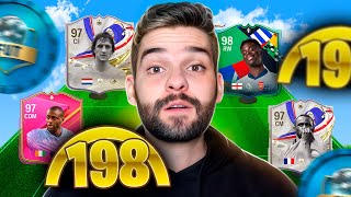 CHUVA DE CARTAS 99 NO FUT DRAFT 198 🔥🔥🔥 [upl. by Ribak]